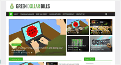 Desktop Screenshot of greendollarbills.com